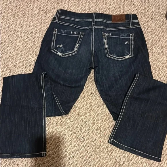 BKE Women's Dark Blue Jeans - Picture 3 of 3